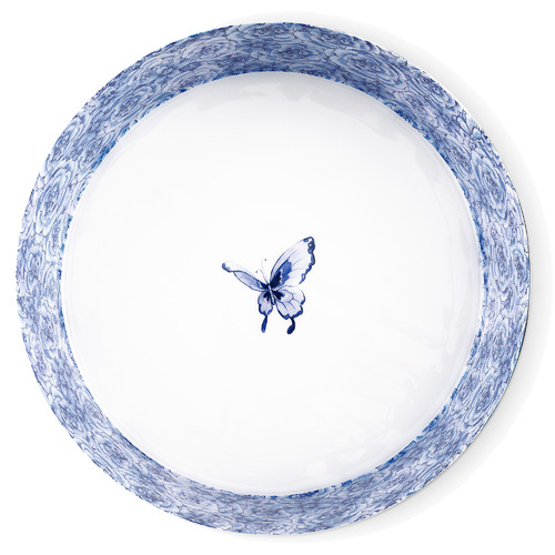 Blue Floral 23cm Pasta Bowl