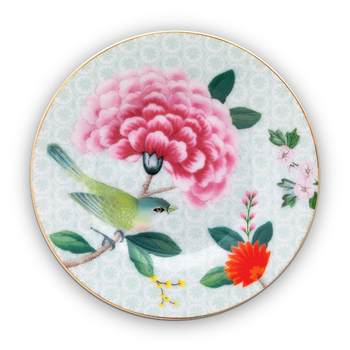 12cm Blushing Birds Petit Four Plate
