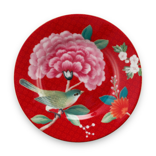 12cm Blushing Birds Petit Four Plate