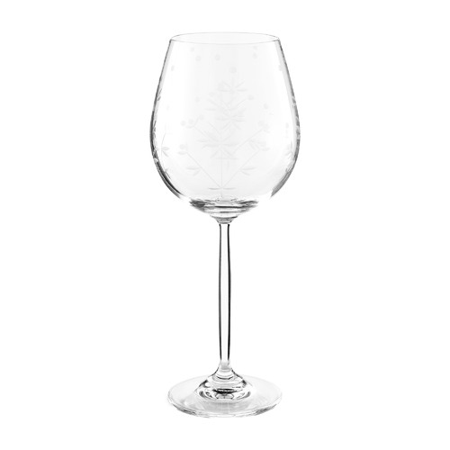 450ml Etching Wine Glass | Temple & Webster