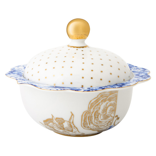 White Royal 235ml Porcelain Sugar Bowl