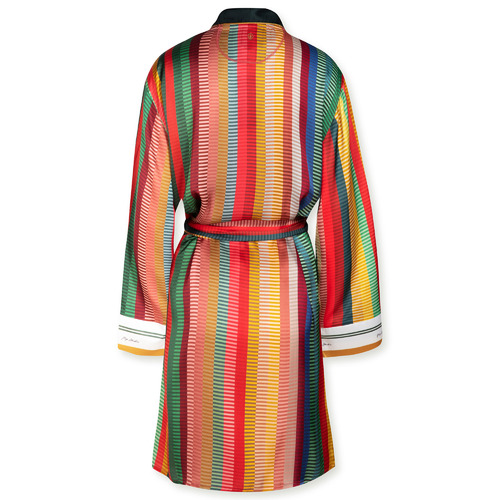 PipStudio Nisha Jacquard Stripe Viscose Kimono | Temple & Webster