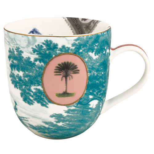 Aqua Boat Heritage 300ml Porcelain Mug