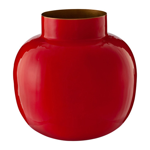 Round Iron Vase