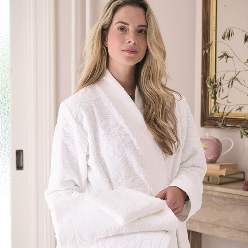 Mosaic de Pip Cotton Bathrobe