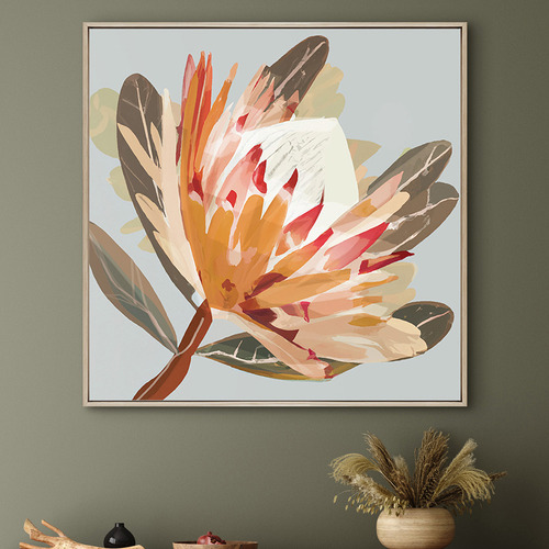 Sedona Protea Canvas Wall Art