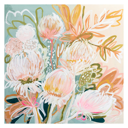 Protea Glory Canvas Wall Art