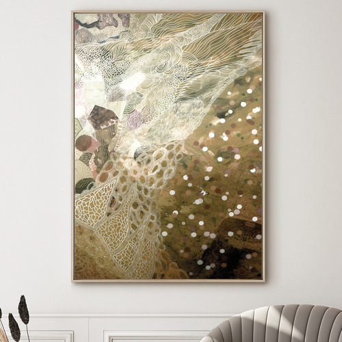 Golden Rise Canvas Wall Art