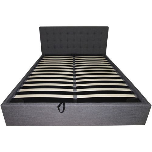 Tammy Fabric Gas Lift Queen Bed Temple & ster