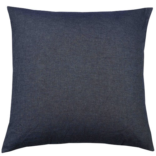 Dark Denim Euro Pillowcase Temple Webster