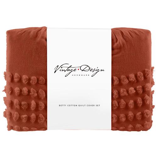 Tobacco Betty Cotton Quilt Cover Set