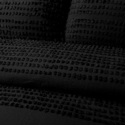 Vintage Design Black Betty Cotton Quilt Cover Set Temple & ster