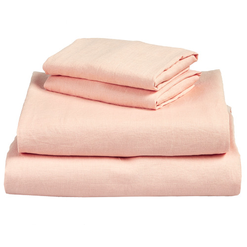 Cuffed & Piped Linen Sheet Set