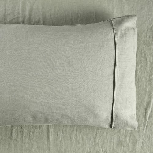 Cuffed & Piped Linen Sheet Set