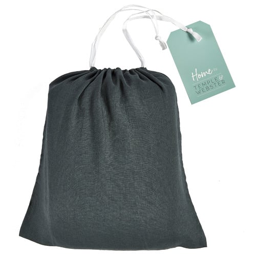 Cuffed & Piped Linen Sheet Set