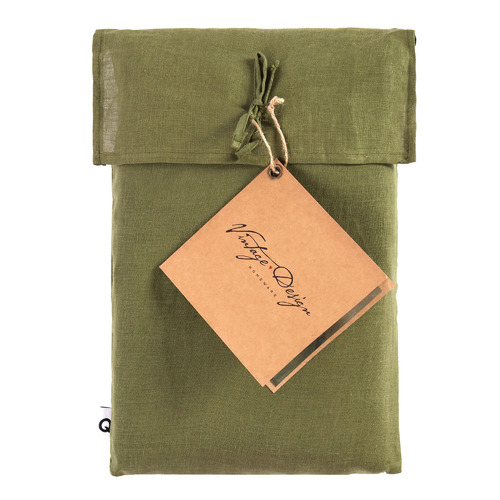 Fern Hemp Quilt Cover Set