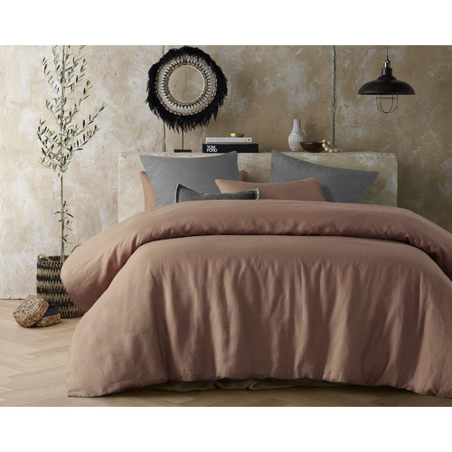 Hazelnut Hemp Quilt Cover Set