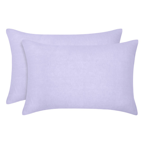 Lilac French Linen Standard Pillowcases