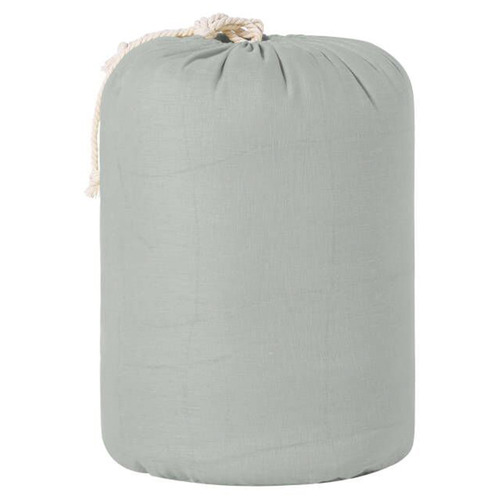 Sage French Linen Coverlet Set