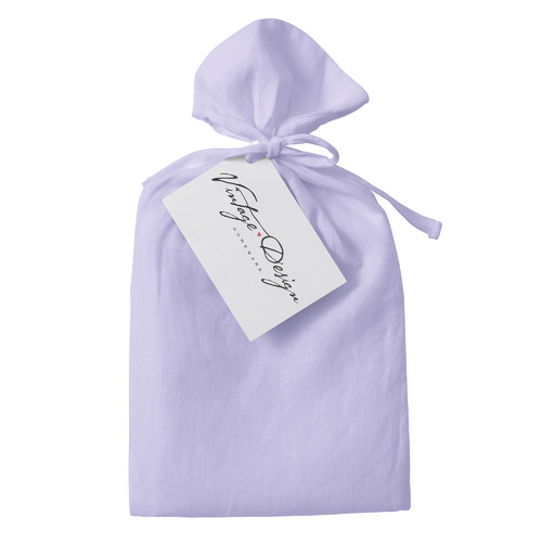 Lilac French Linen European Pillowcase