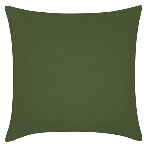 Olive French Linen European Pillowcase