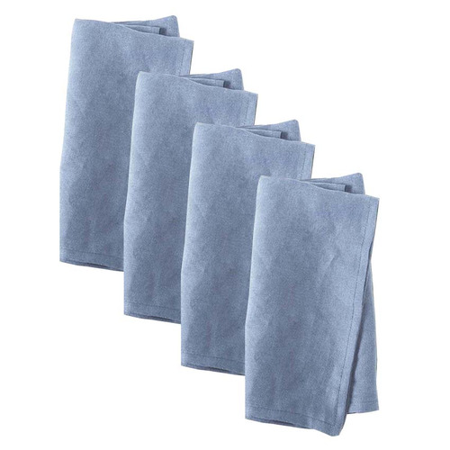 Vintage Design Solid Hemp Napkins Temple & Webster