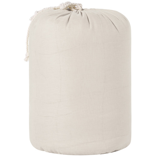 Natural French Linen Coverlet Set