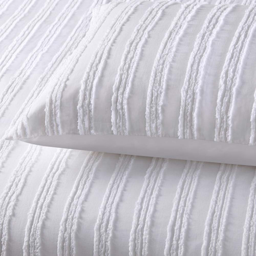 White Reflections Cotton Quilt Cover Set