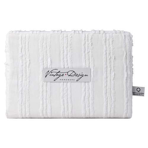 White Reflections Cotton Quilt Cover Set
