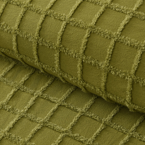 Cacti Green Parquet Cotton Quilt Cover Set