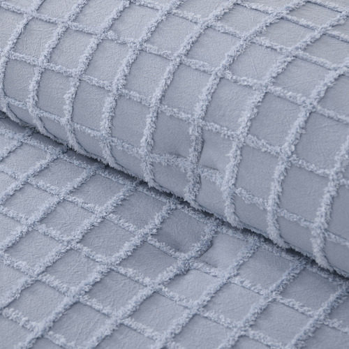 3 Piece Snooze Blue Parquet Comforter Set