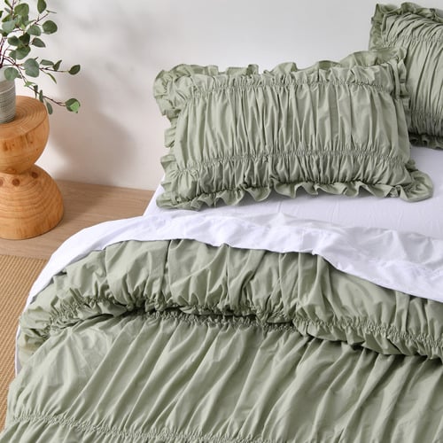Sage Haven Cotton Quilt Cover Set