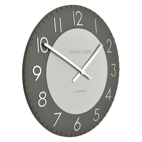 Thomas Kent Graphite Townhouse Wall Clock & Reviews Temple & ster