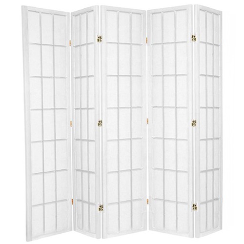 5 Panel Shoji Room Divider Screen