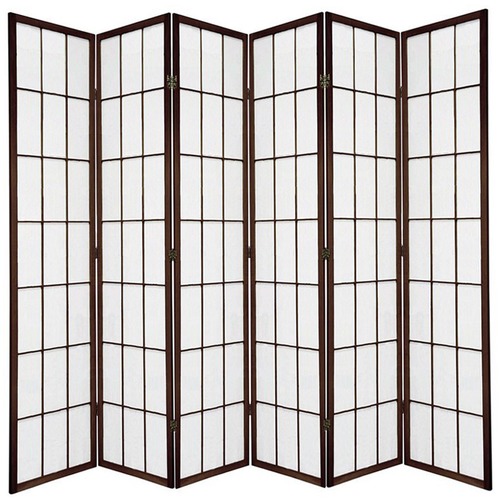 6 Panel Shoji Room Divider Screen