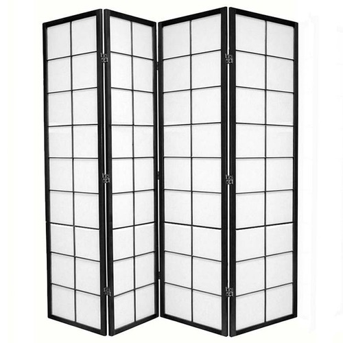 4 Panel Zen Room Divider Screen