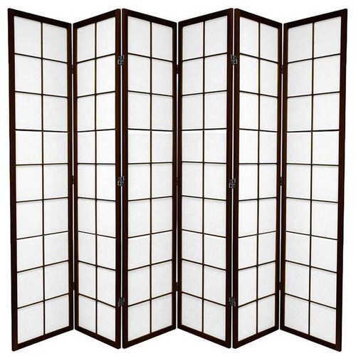 6 Panel Zen Room Divider Screen