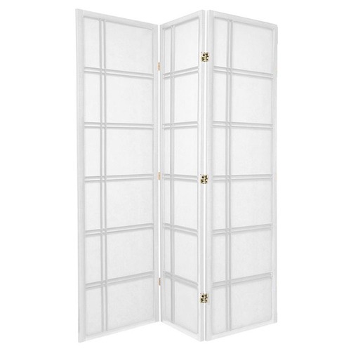 Storage Co 3 Panel Cross Room Divider Screen | Temple & Webster