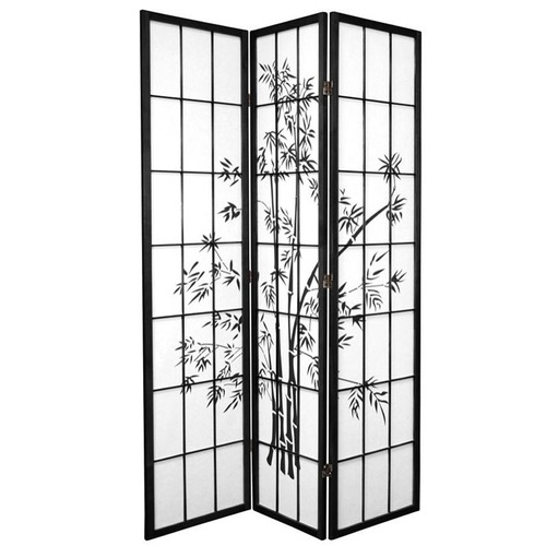 3 Panel Zen Garden Room Divider Screen Temple Webster