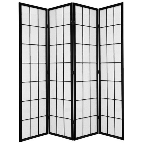 4 Panel Shoji Room Divider Screen