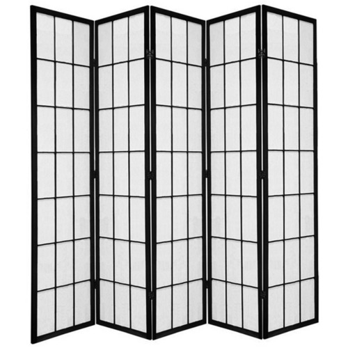 5 Panel Shoji Room Divider Screen