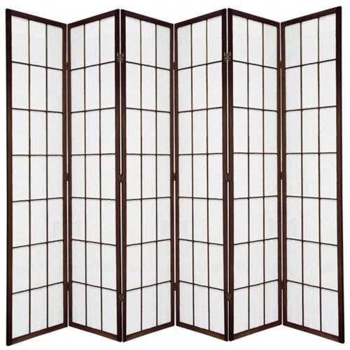 6 Panel Shoji Room Divider Screen