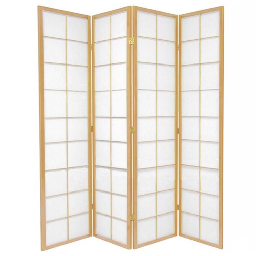 4 Panel Zen Room Divider Screen