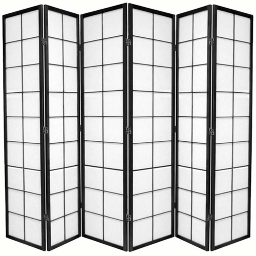 6 Panel Zen Room Divider Screen