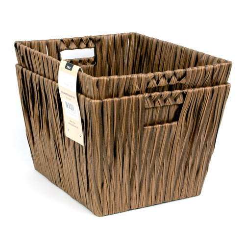 Hudson Woven Storage Basket