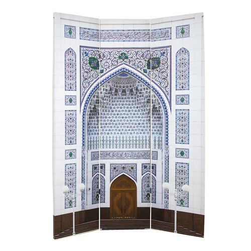 3 Panel Moroccan Doorway Canvas Room Divider