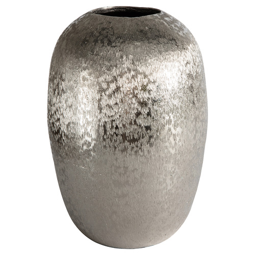 Silver Cressida Metal Vase Temple & ster