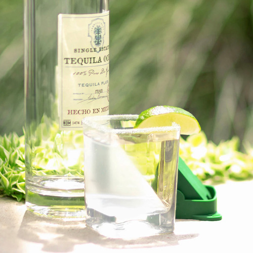 2 Piece Tequila Triangle Glass & Ice Mould Set