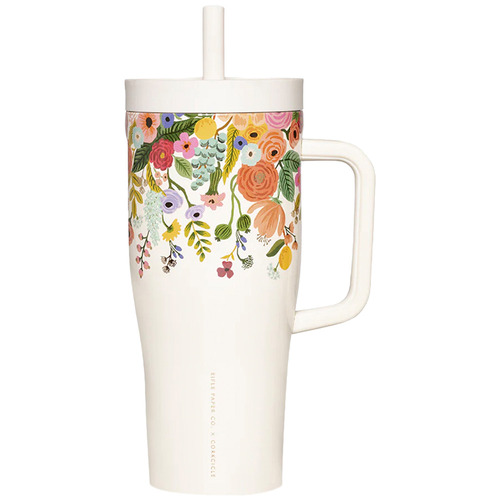 1.2L Unicorn Garden Party Cream Insulated Bottle