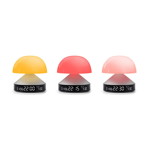 Mina Portable LED Touch Lamp with Alarm Clock